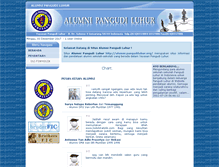 Tablet Screenshot of alumni.pangudiluhur.org