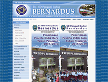 Tablet Screenshot of bernardus.pangudiluhur.org